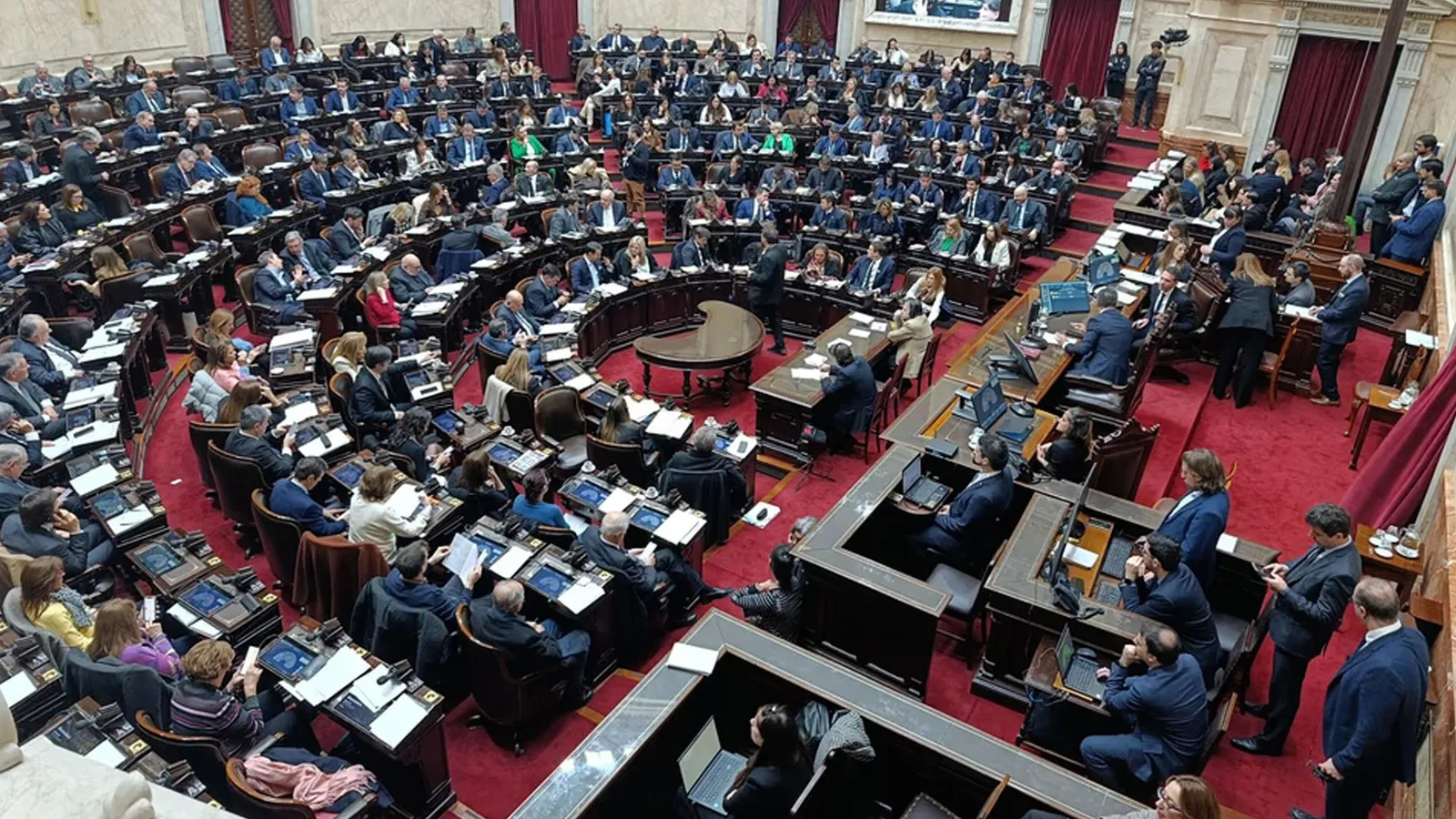 el Gobierno busca avanzar con su agend.