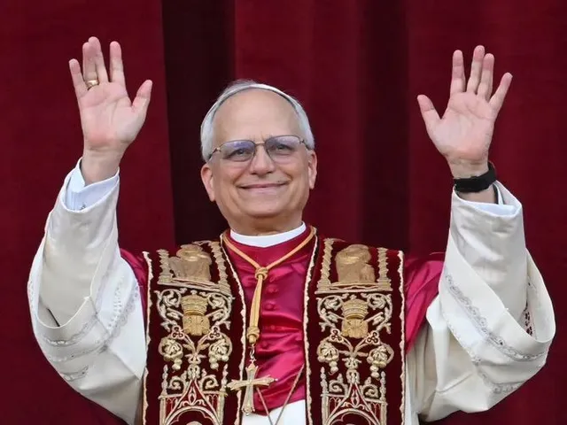 El papa León XIV.