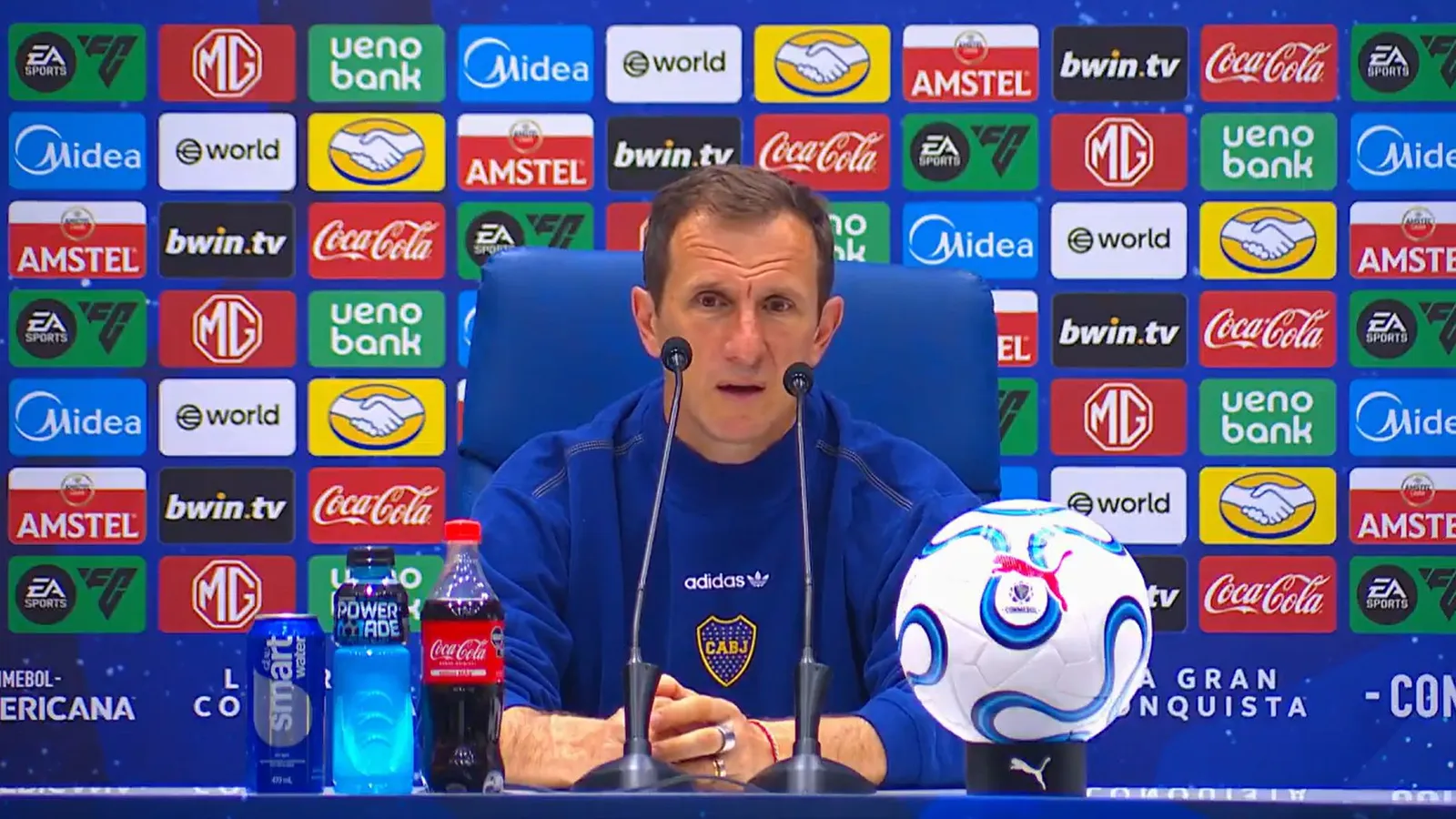 Arruabarrena no se rinde tras la derrota de Boca.