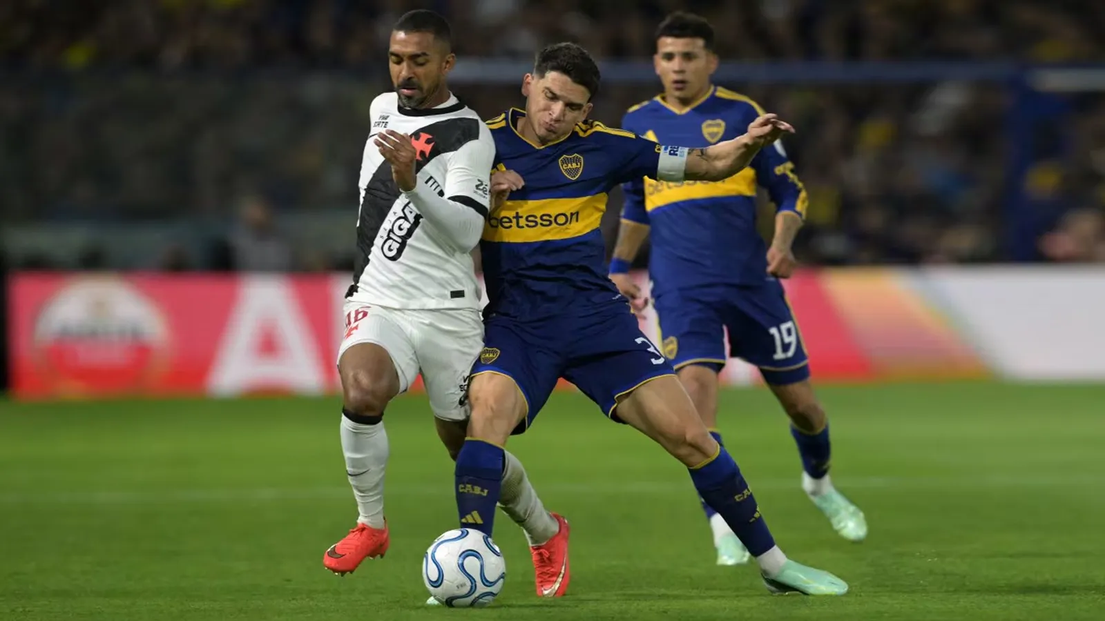 Boca perdió con Vasco da Gama en la Bombonera.