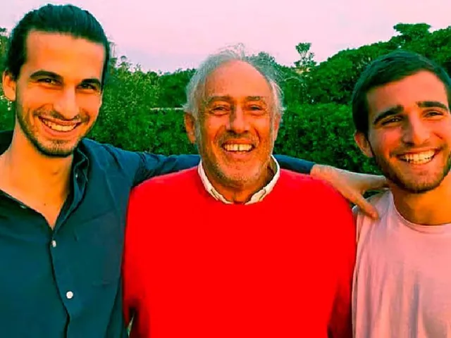 Gustavo, Franco y Valentín Yankelevich.