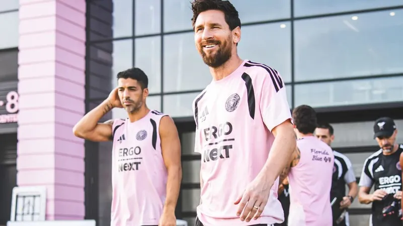 Lionel Messi volvio a los entrenamientos con Inter Miami.