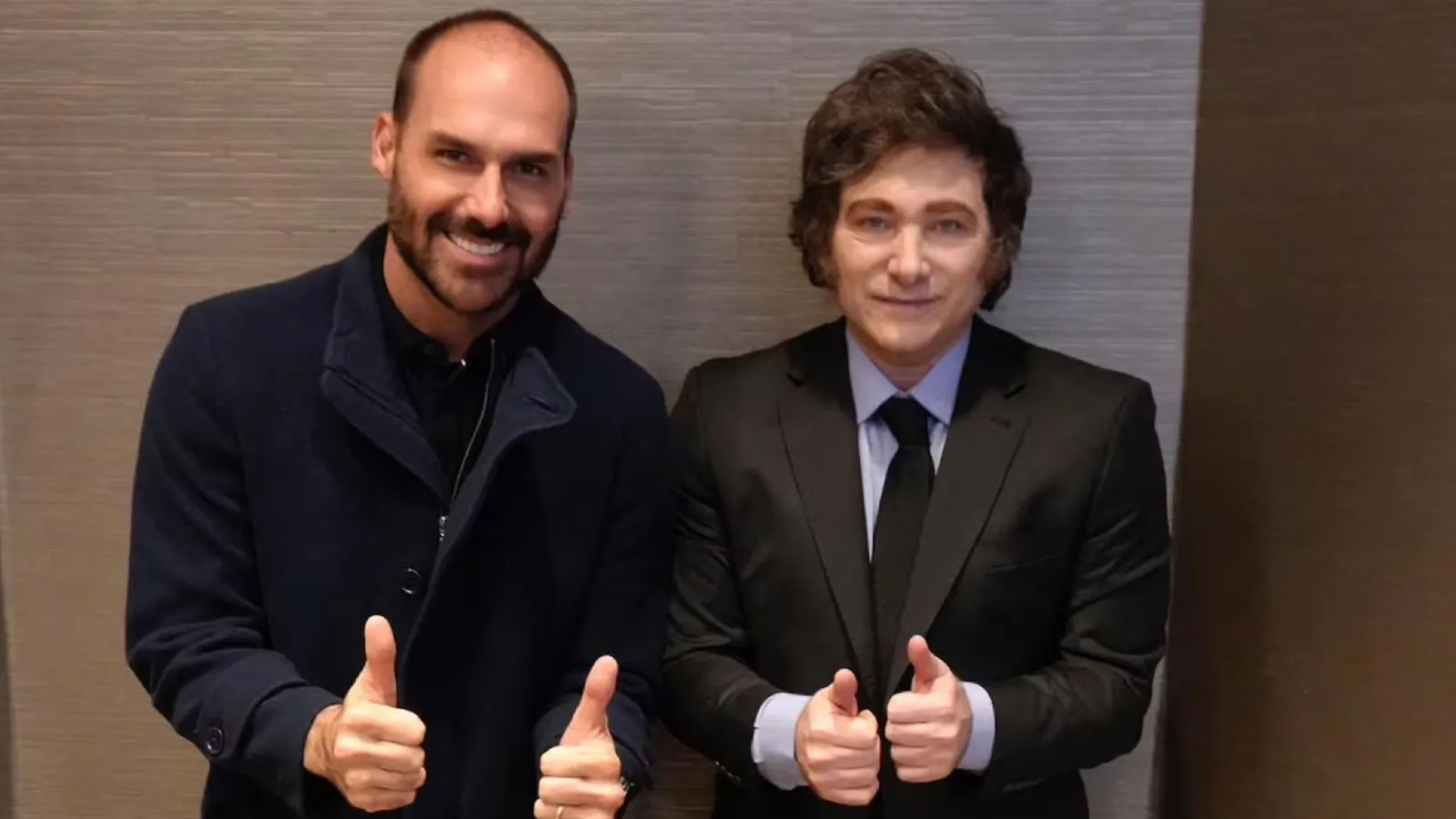 Milei viaja a Washington para respaldar a Trump y los Bolsonaro.