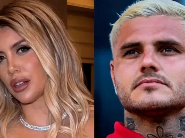 Wanda Nara y Mauro Icardi.